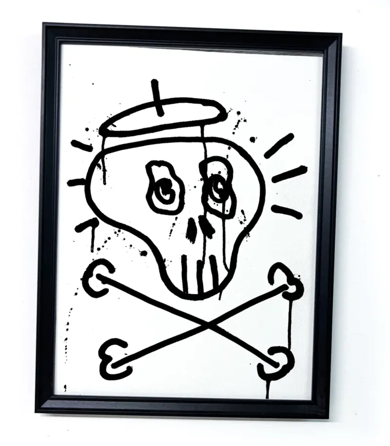 Skull Doodle Monsieur Schabernack