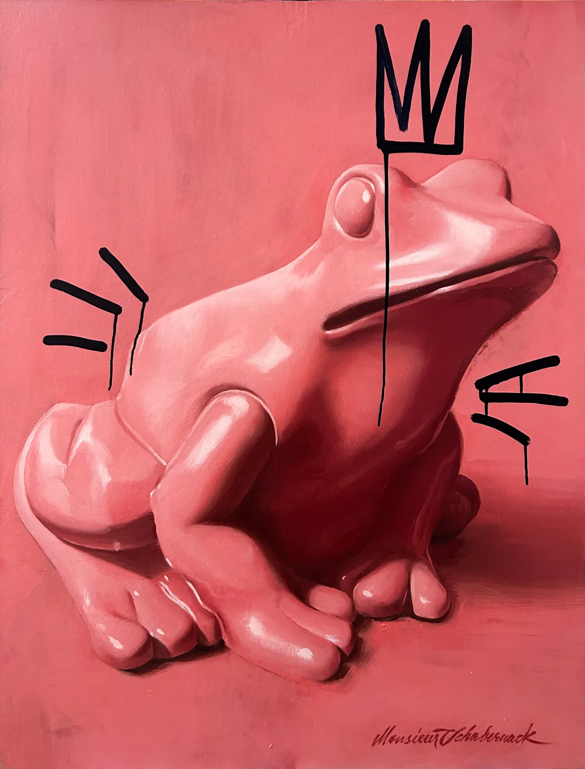 Monsieur Schabernack Frog